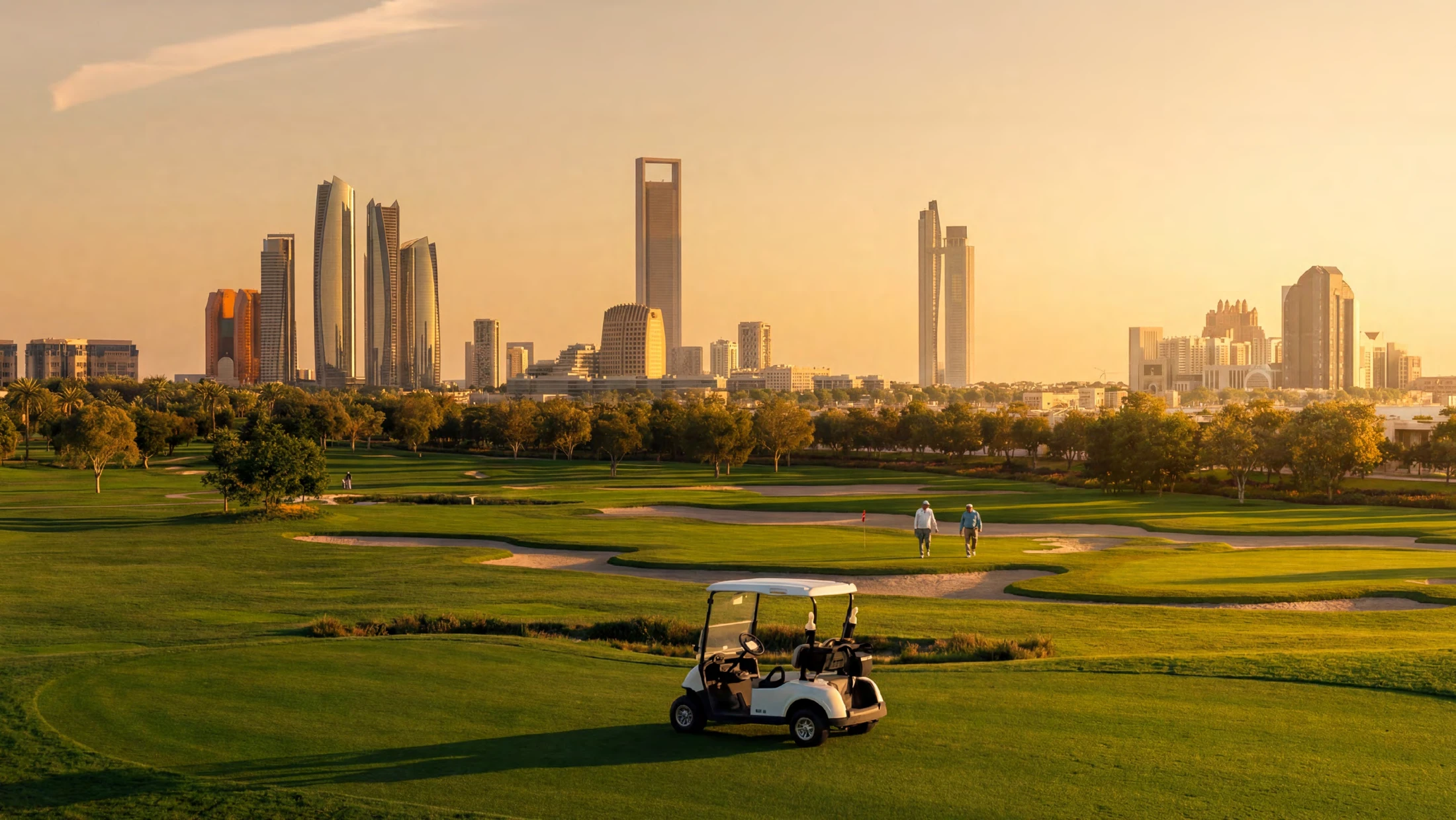 Abu Dhabi skyline